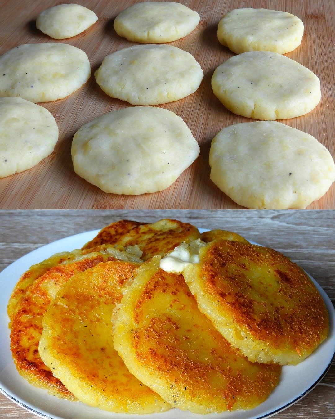 Potato Mozzarella Pancakes Recipe 471227774_1016350873870076_8691408692286546523_n