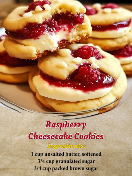 Raspberry Cheesecake Cookies Screenshot 2025-08-17 132838