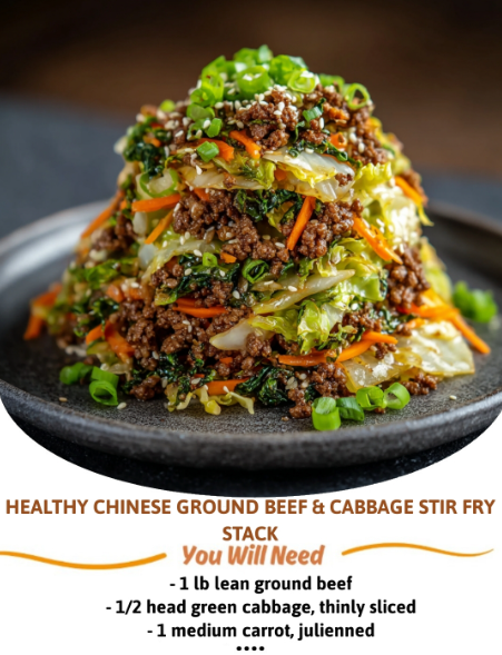 🥢 Healthy Chinese Ground Beef & Cabbage Stir Fry Stack Screenshot 2025-08-25 142636