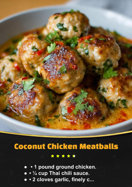 Thai-Inspired Coconut Chicken Meatballs Screenshot 2025-08-26 150940