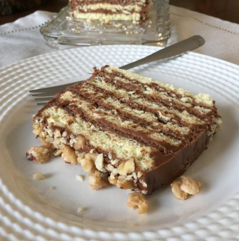 Hungarian Dobos Torte🇭🇺. Screenshot 2025-08-28 235035