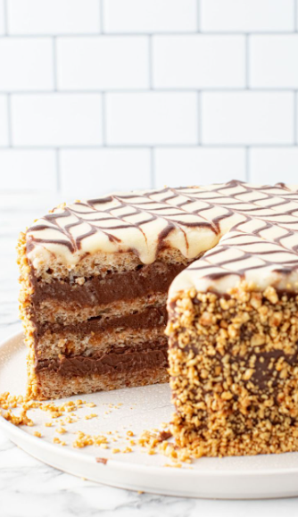 Hazelnut And Chocolate Hazelnut Cake)🇭🇺. Screenshot 2025-08-29 135932
