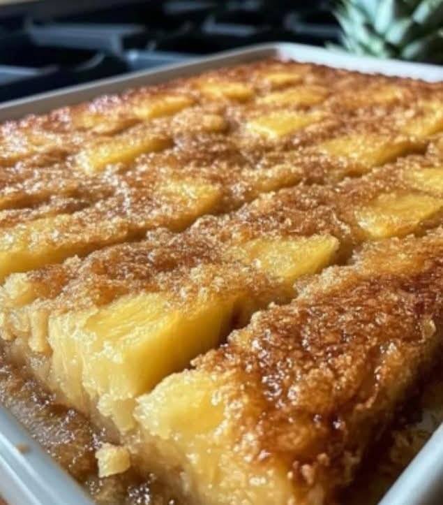 The Easiest Pineapple Bake: A Tropical Delight in Every Bite 542107858_1644032516275514_4944737564381235705_n