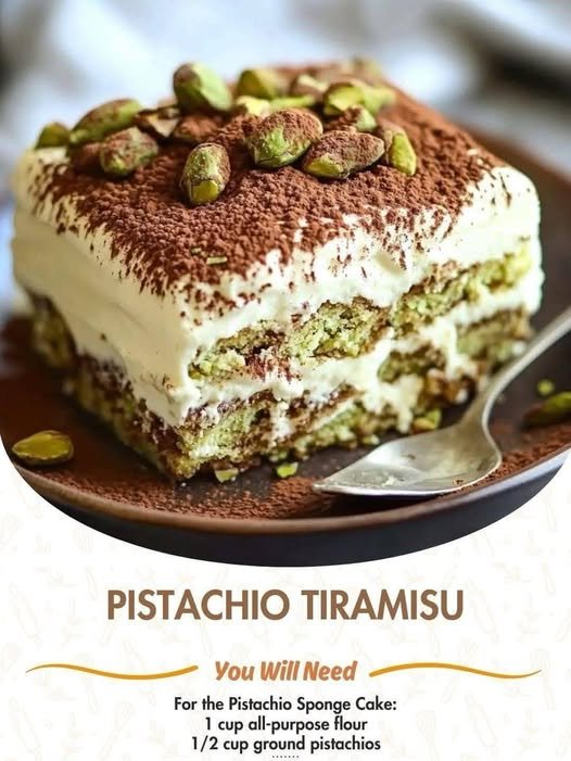 💚 Pistachio Tiramisu – A Nutty Twist on the Classic Italian Dessert 548722057_122205987530053273_3560252364138928258_n