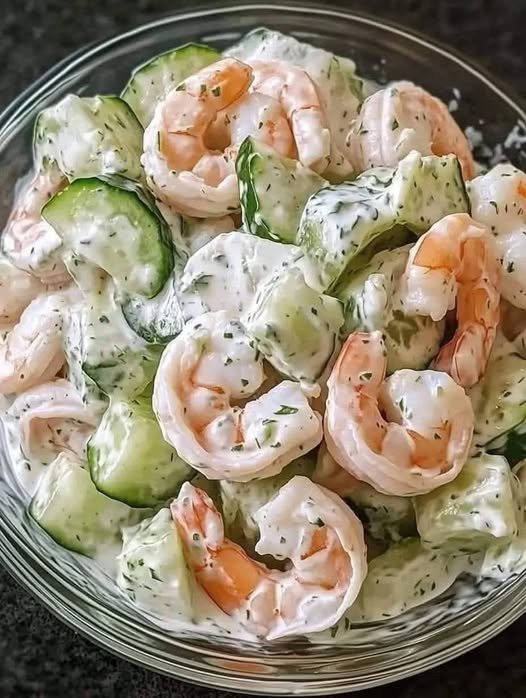 🥗 Creamy Cucumber Shrimp Salad 549451418_122103033435016770_4958136923008153292_n