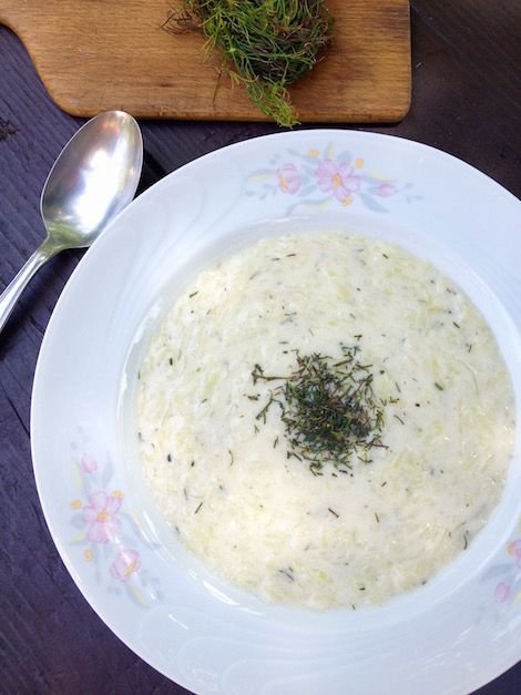 Hungarian Vegetable Marrow Stew With Dill (Tökfőzelék)🇭🇺 61cc2d992ebc5fd3af169044abb45734