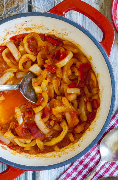 Hungarian Lecsó - Pepper and Tomato stew🇭🇺 Screenshot 2025-09-01 151855