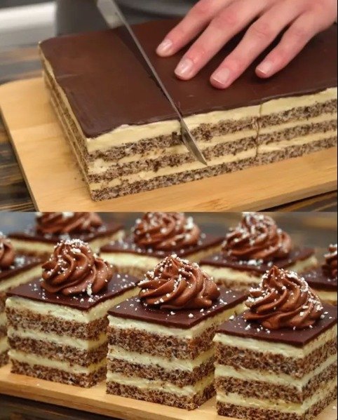 🍫 Chocolate Custard Layered Cake – Hungarian Recipes Style b3d784ad-61bd-4ba4-be46-cc0b0aac8aa2