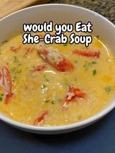 She-Crab Soup Recipe 558213471_770850992378519_1537901638341570381_n