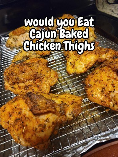Cajun baked chicken thighs 559672670_731065993279504_1897081486557520665_n