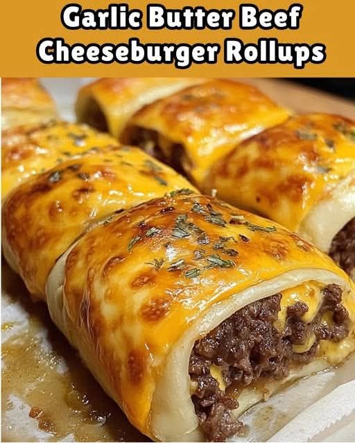 Garlic Butter Beef Cheeseburger Rollups 560429417_686654634457198_5134442207648255251_n