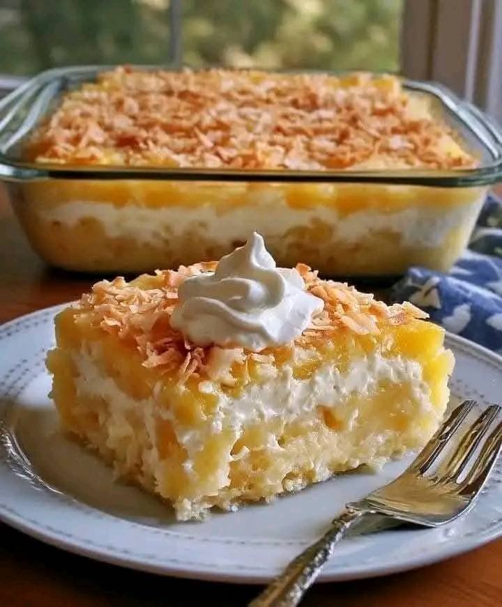 🌴 Pineapple Coconut Dream Cake 568183982_1971371430328362_8150709148443860508_n