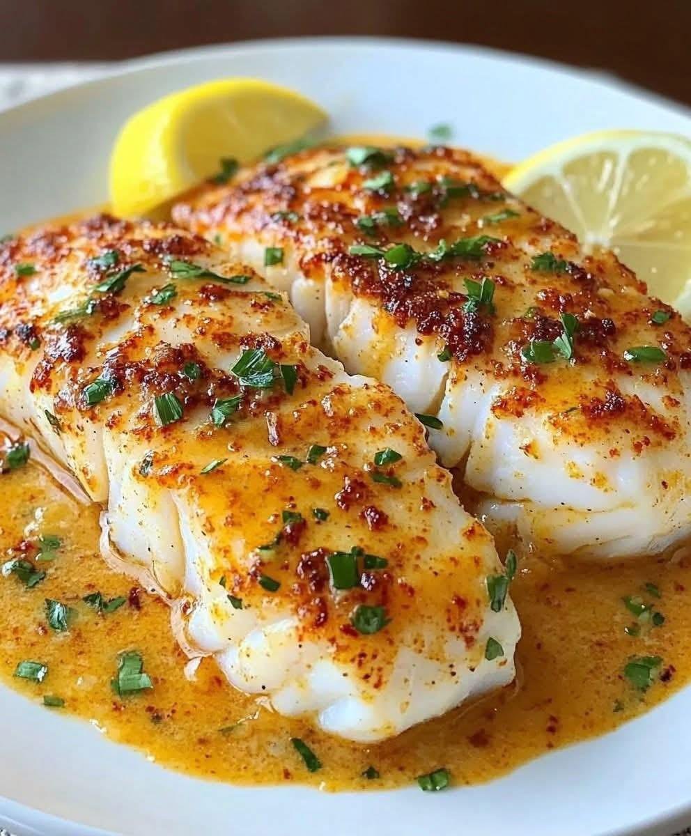 Pan-Fried Cod with Lemon Butter Sauce 572745884_5091838037708739_8404589201749602838_n