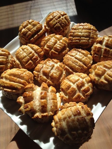 Hungarian Cheese Biscuits (Pogácsa) 🇭🇺 5edb3d2f7d6535f44a27220e64520f41