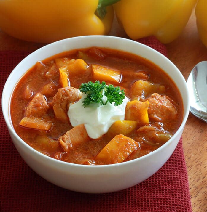 Hungarian Chicken Goulash🇭🇺 69708b30488d0c2cc7d88325eacf0f0c