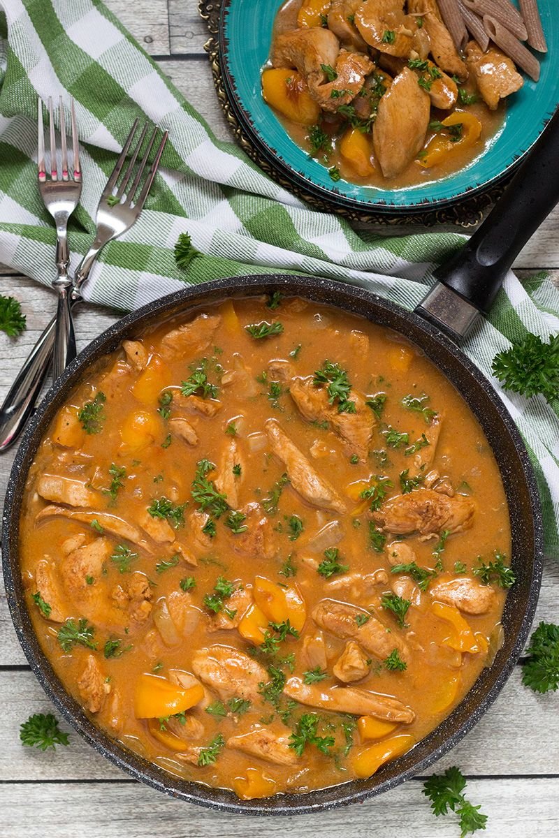 Hungarian Chicken PaprikashðŸ‡ðŸ‡º b7f46708f9fcdda38f72b042b0c060e9