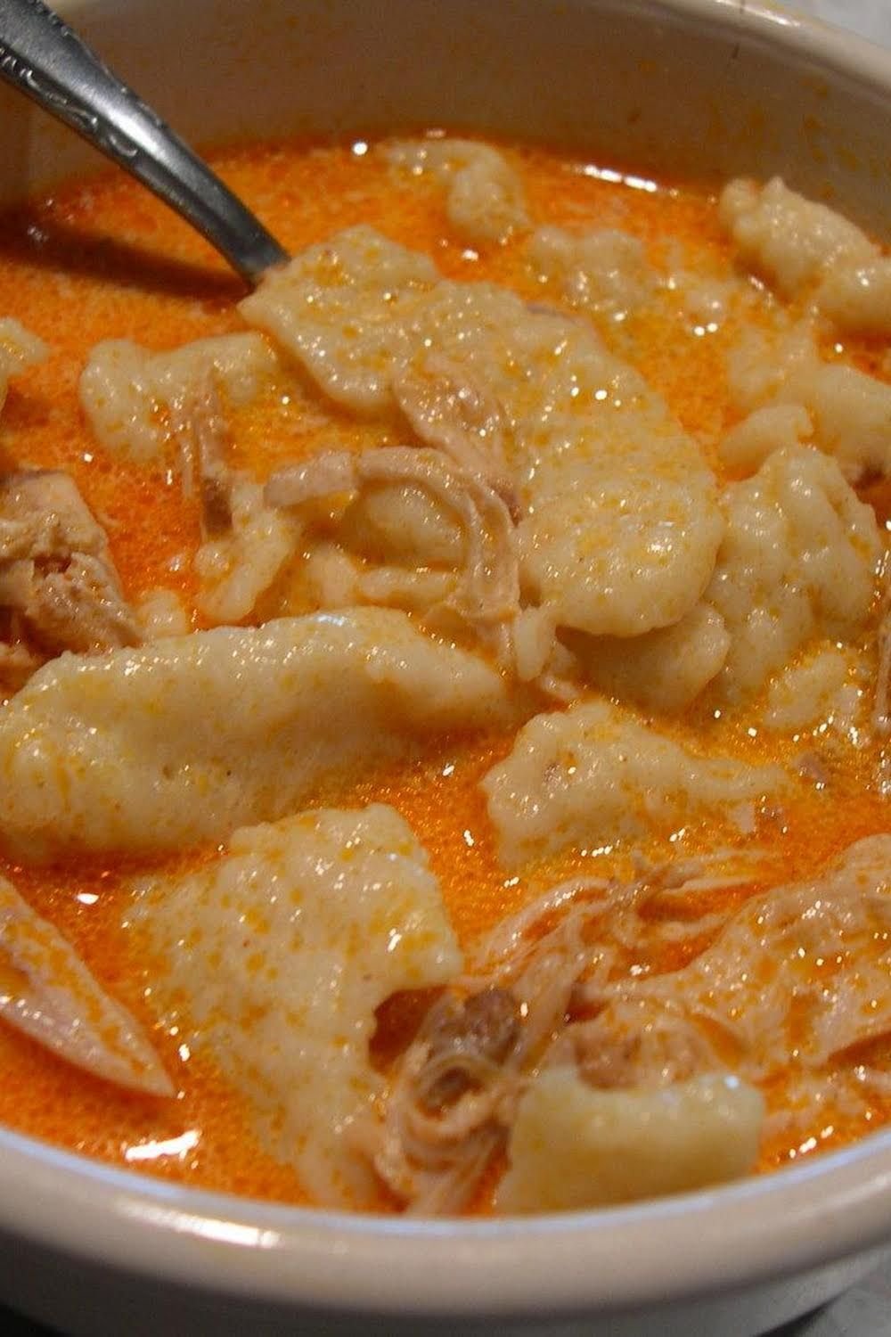 Hungarian Chicken Paprikash (Chicken and Dumplings)🇭🇺 dd4d9a3c44a749f8065beeb299182537