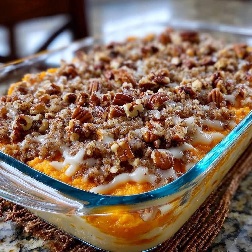 Southern Sweet Potato Casserole😋 579256539_1411108937104381_7462168562362704275_n