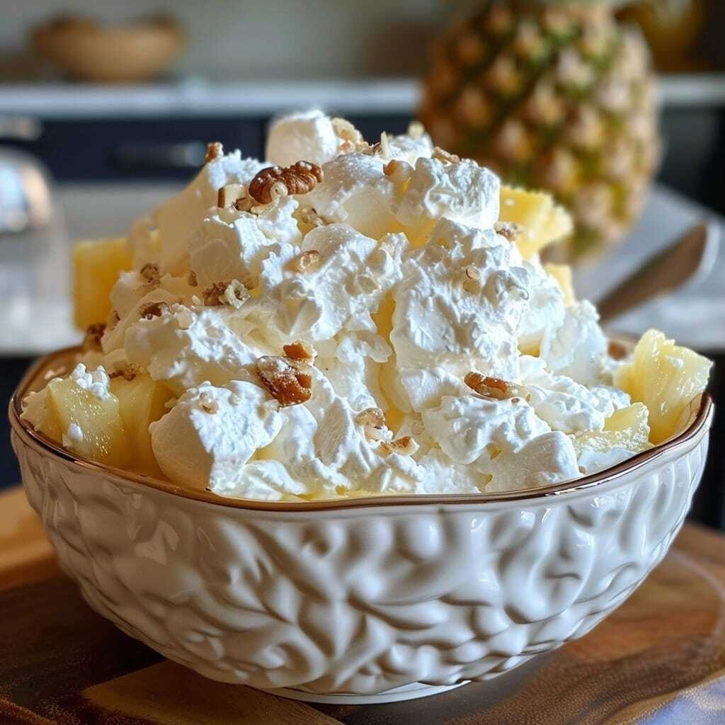 Creamy Tropical Delight (Coconut Pineapple Salad/Dessert) 579653549_2590885067931029_5129684479102301110_n
