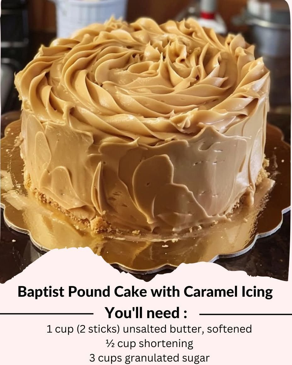 Baptist Pound Cake with Caramel Icing 581256993_2107077173432261_8200095181708687665_n