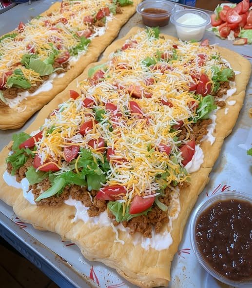 🌮🍕 Taco Pizza – A Flavor Explosion You Can’t Resist! 582660876_1999985100572395_7115233973993567672_n