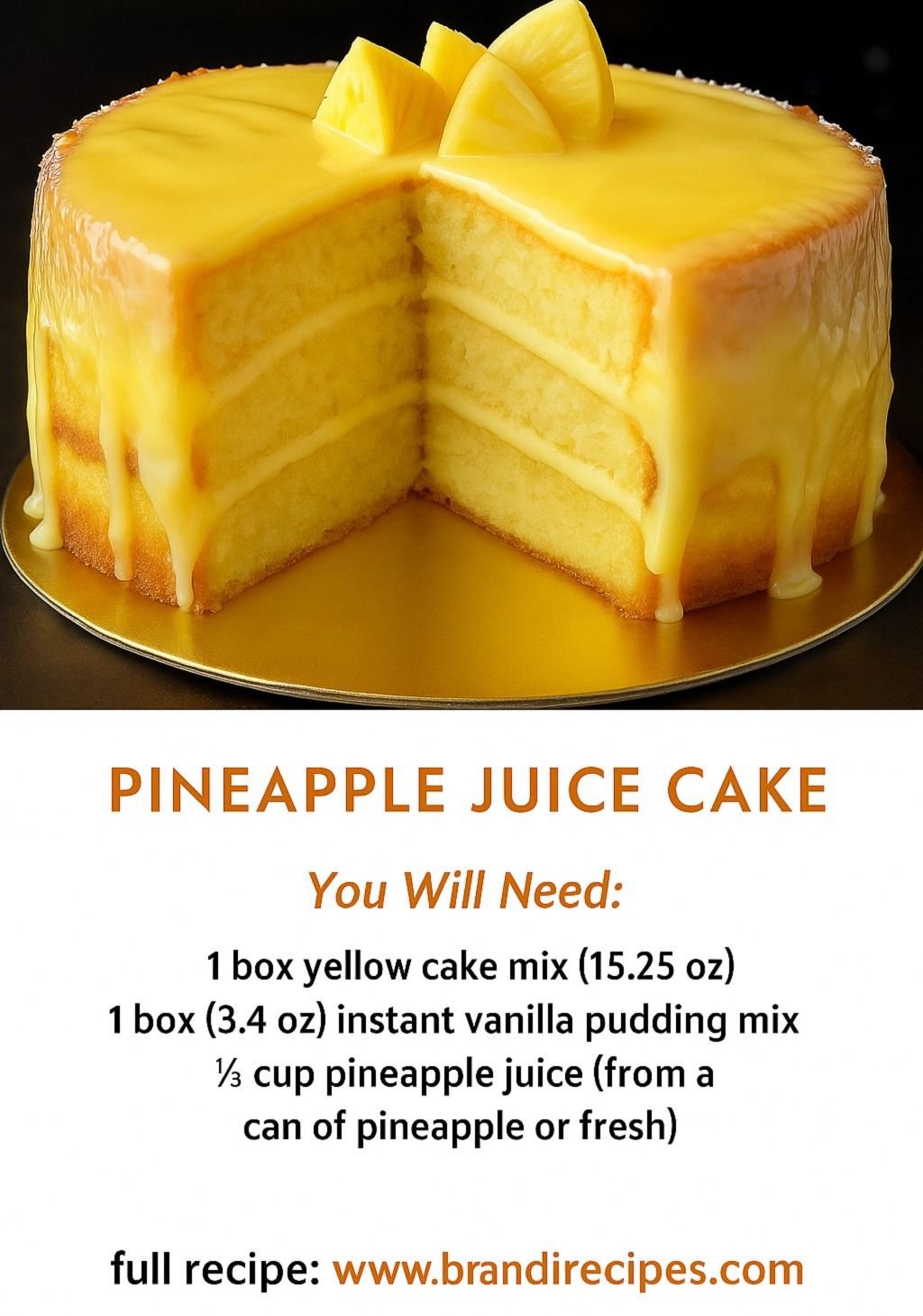 Pineapple Juice Cake 583905656_2110400143099964_8807152669285251156_n