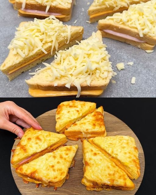 Recipe that saves my busy mornings! My kids love these sandwiches! Sandwiches from my childhood! 587353118_122278599398229654_8803083035291778294_n