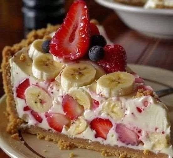 Strawberry Banana Cheesecake with Graham Cracker Crust 592869246_1771584616880883_5364064759084632134_n