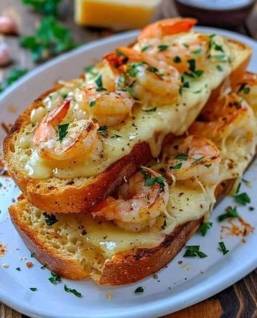 π§π§π€ Cheesy Garlic Bread Shrimp Grilled Cheese ππ 593715968_122229445754138559_2975835354903231315_n
