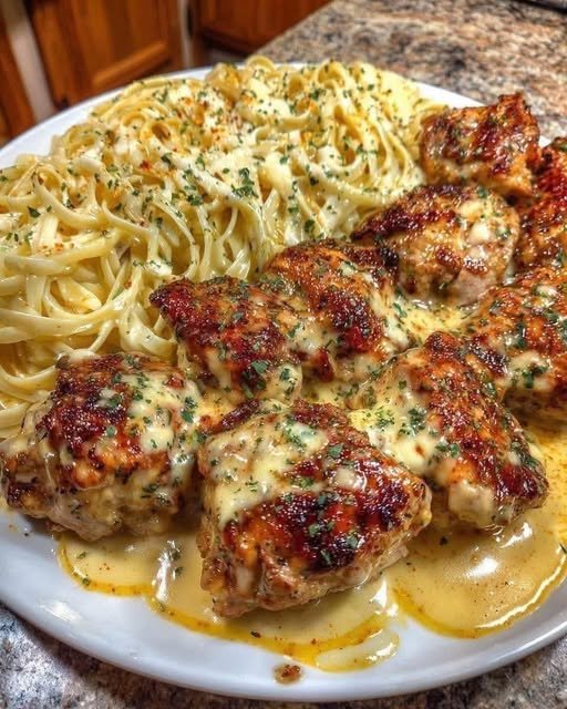 Creamy Garlic Butter Chicken & Linguine in Alfredo Sauce 594017772_122257137446219169_3122699596309404349_n