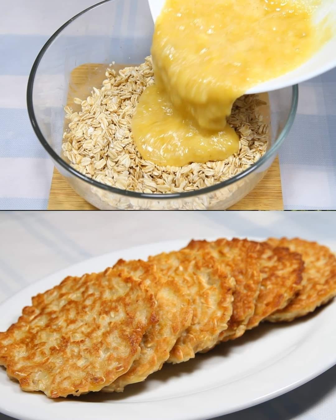 Oatmeal Banana Pancakes 594959286_122279663102229654_8818066248122204392_n