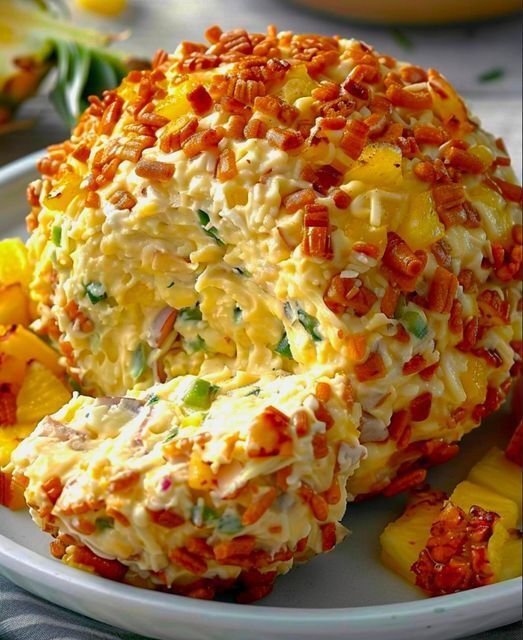 Pineapple Pecan Cheese Ball 604670138_1193770492878662_991915641615107735_n