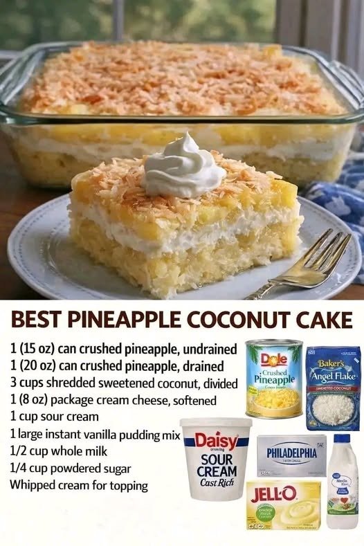 Pineappel Coconut Cake 604809500_122375149814018643_2925130934393342364_n