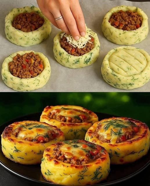 🥔 Stuffed Mashed Potato Nests 605543735_5161757770716765_6729448140828093373_n