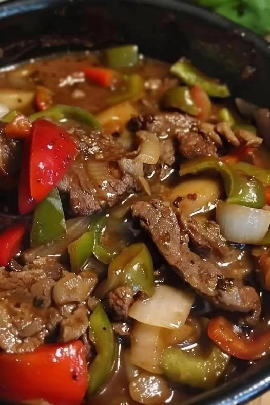 π₯©π₯ Sizzling Chinese Pepper Steak with Onions 608848068_1445879597545572_3156080618756349729_n