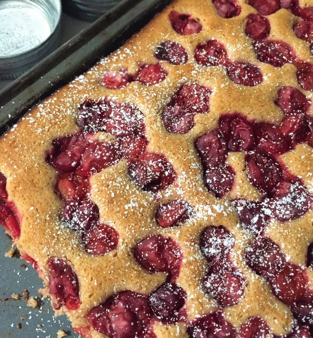 Hungarian Sour Cherry Cake 985a19c79d8c7d6e0be0a6f8d120b143