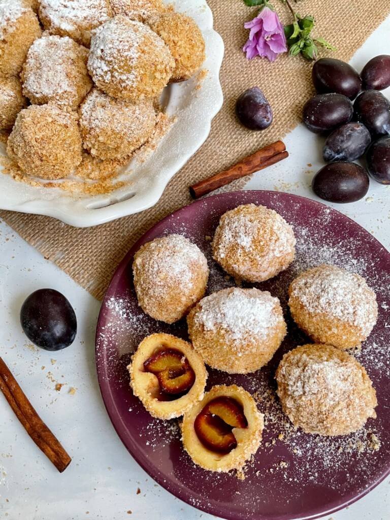 Hungarian Plum Dumplings Hungarian-plum-dumplings-szilvasgomboc-768x1024