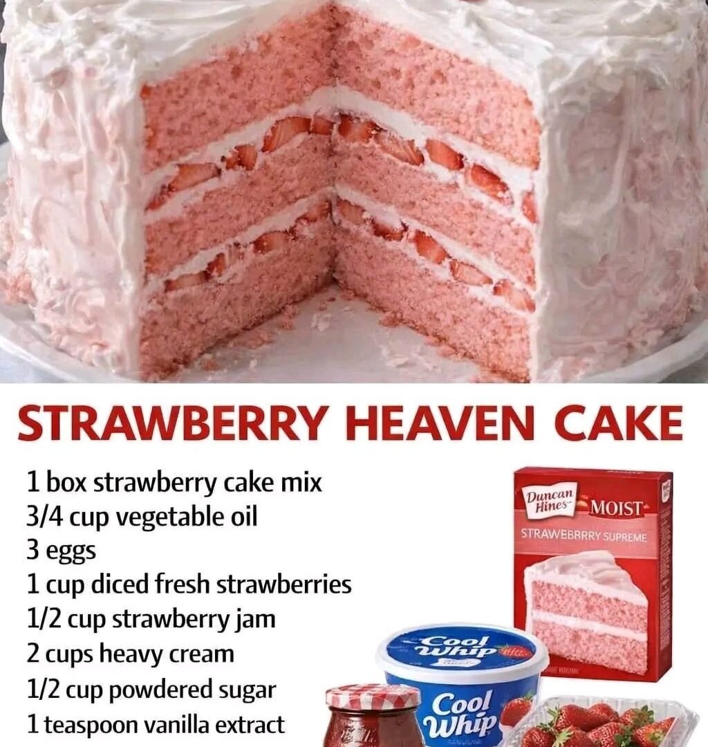Best Strawberry Heaven Cake 605664338_122376262610018643_4694357764918075472_n