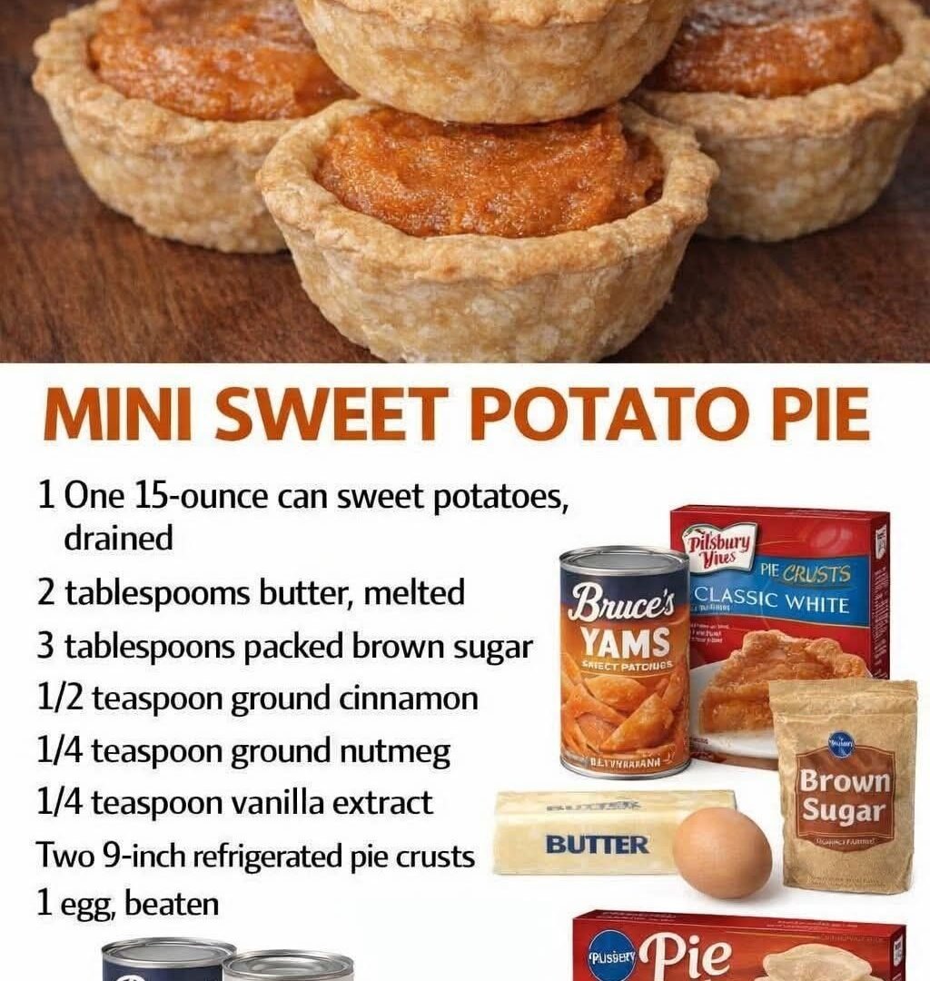 Mini Sweet Potato Pie 608408610_901210315565714_6011538999789863975_n