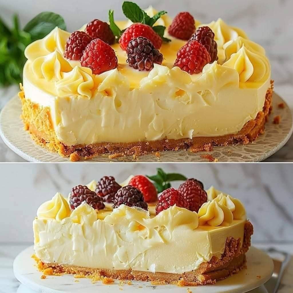 🍰 Elegant White Chocolate Raspberry Cheesecake 615429246_901109465613338_3794681932736696126_n