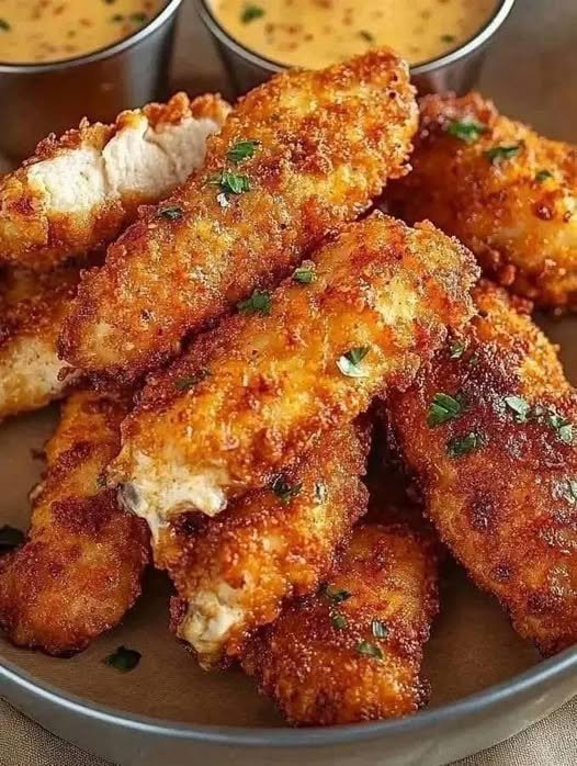 Crispy Chicken Tenders with Dipping Sauce 634881666_122207403674566851_5658707935733054104_n