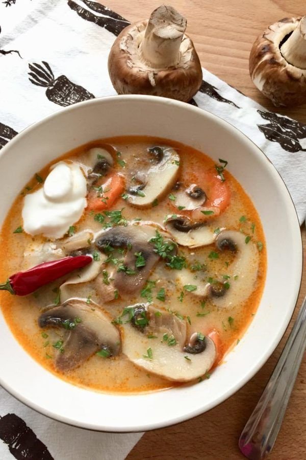 🇭🇺 Hungarian Mushroom Soup (Magyaros Gombaleves) 80f0911b129ee49f737f33074446d666 (1)